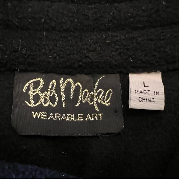 Bob Mackie Wearable Art Fleece Jacket - Picture 6 of 6